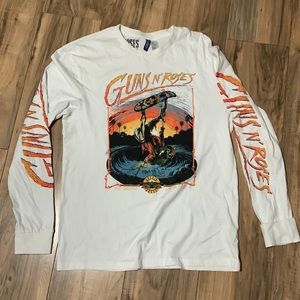 Guns and roses long sleeve T-shirt